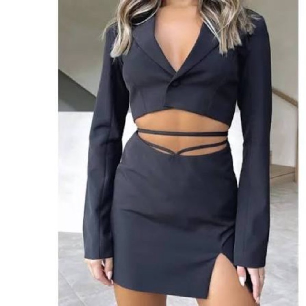 White Fox Boutique Black Set